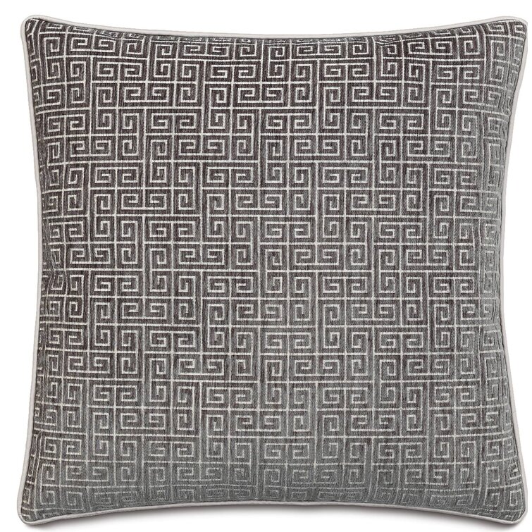 Greek key pattern discount pillow